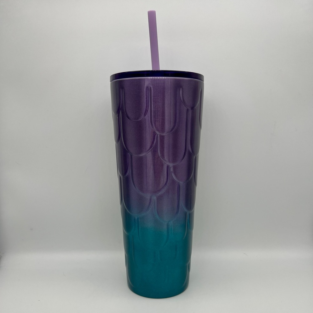 STARBUCKS Twilight Ombre Siren Scales Cold Cup - Purple & Blue - Venti - Picture 5 of 6